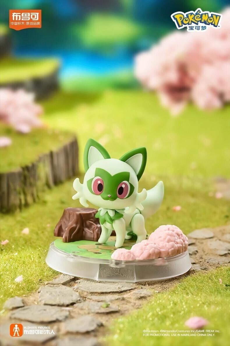 Blokees Pokémon - Classic Class S - Sprigatito Model Kit