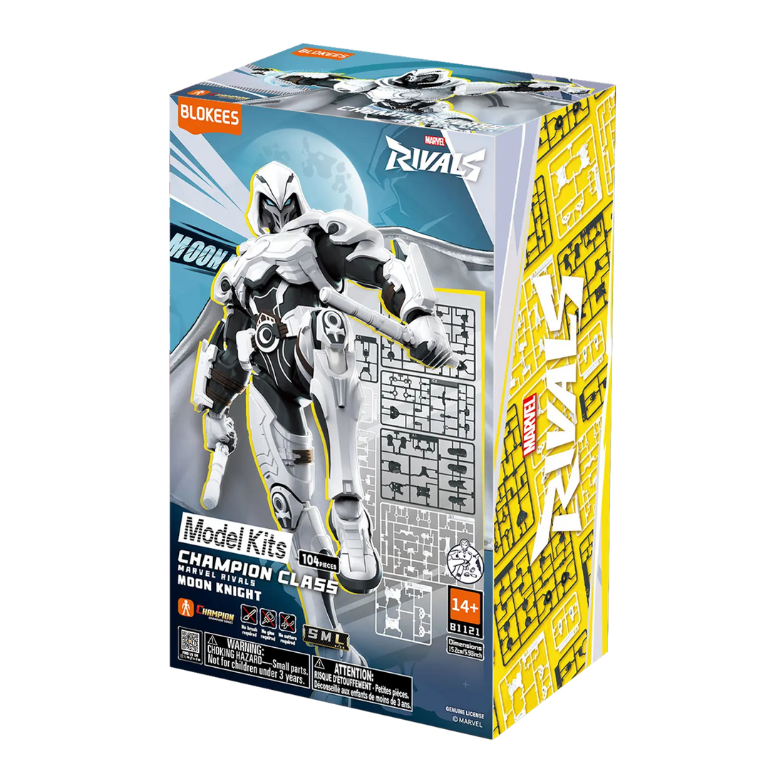 Marvel Rivals Champion Class: CC10 Moon Knight Model Kit
