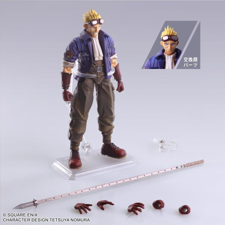 FINAL FANTASY VII BRING ARTS Action Figure - Cid Highwind