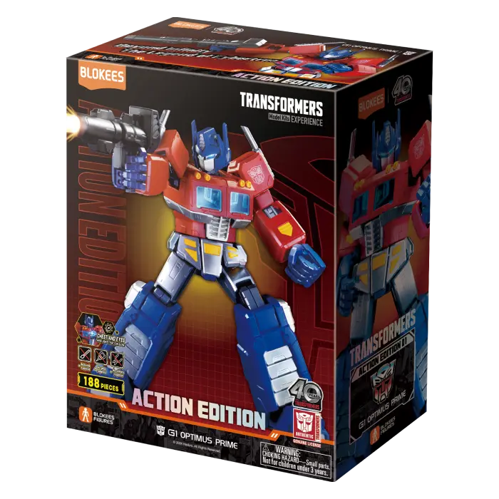 Blokees Transformers Action Edition - G1 Optimus Prime Model Kit