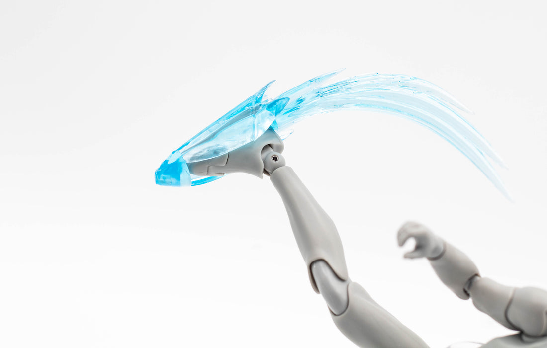 Blue Kick Trail Effect (Set of 2)