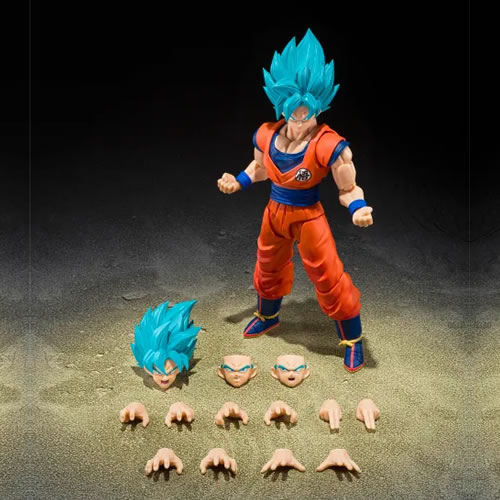 S.H.Figuarts - Dragon Ball Z - Super Saiyan God Super Saiyan Goku (Blue Power Transcending Limits)