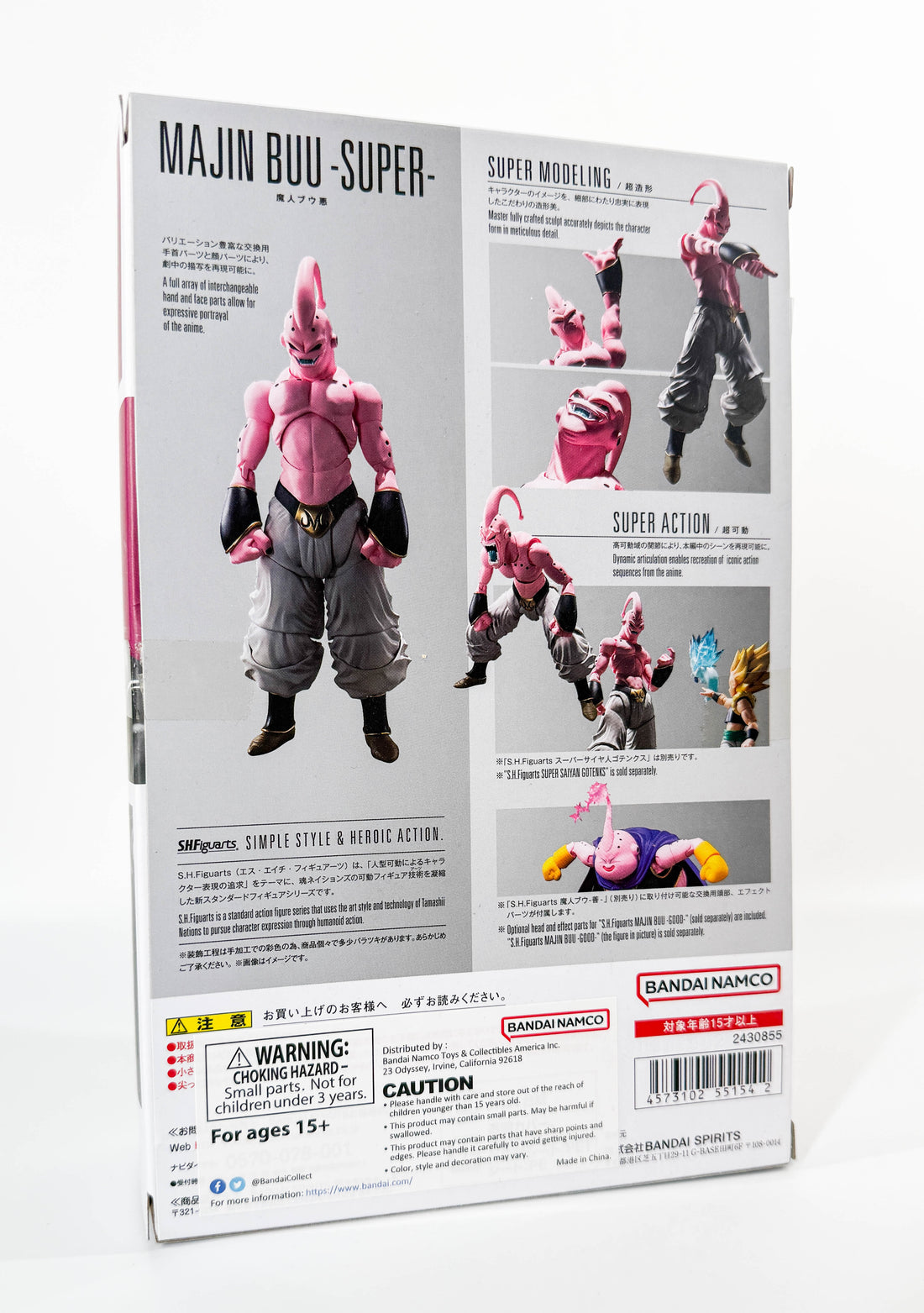 S.H.Figuarts Majin Buu - Super + Tonsen Art Toys Cunning Devourer Kit
