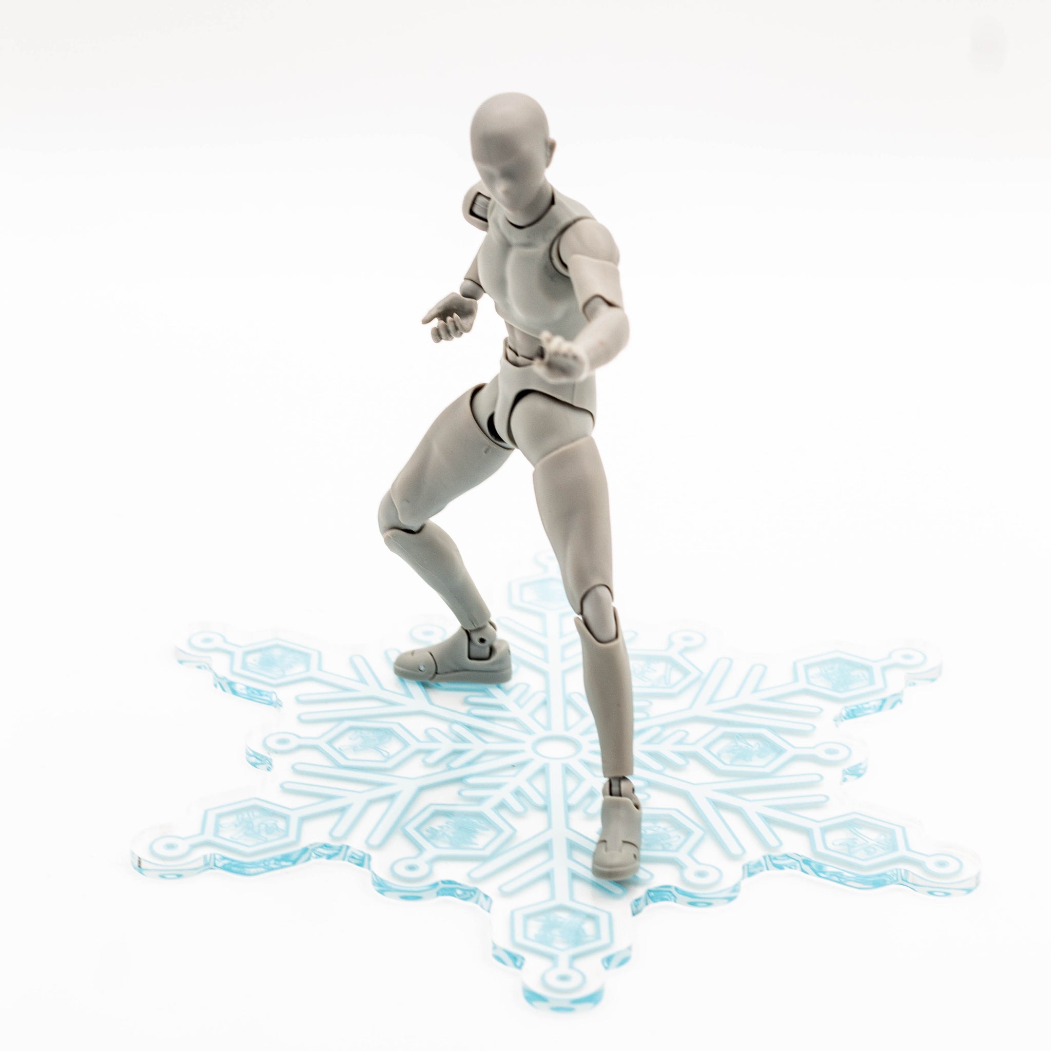 Destructive Snowflake Display Base