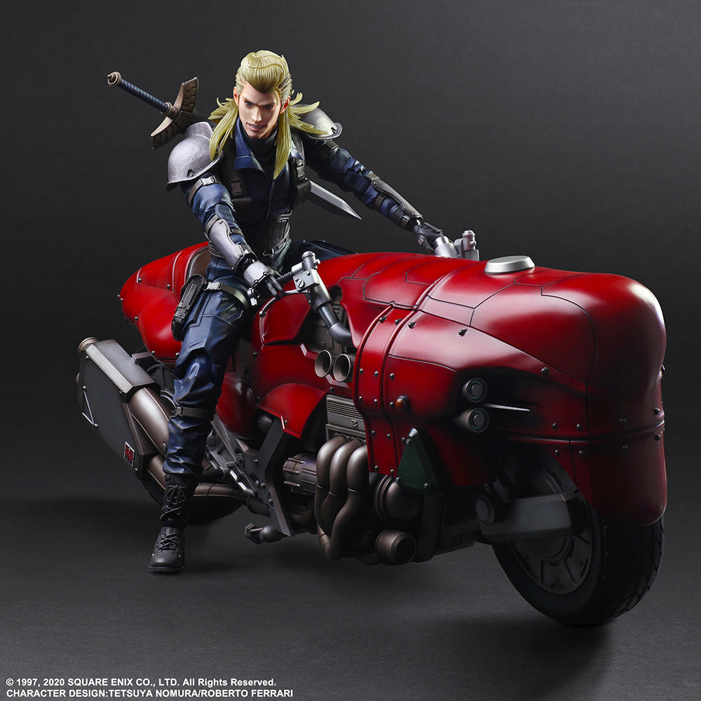 FINAL FANTASY VII REMAKE PLAY ARTS KAI - ROCHE & MOTORCYCLE SET