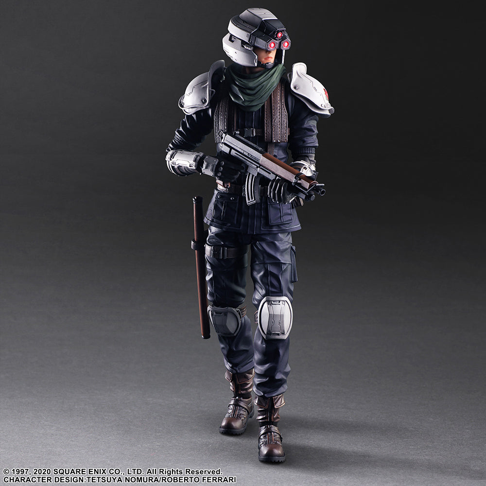 FINAL FANTASY VII REMAKE PLAY ARTS KAI - SHINRA SECURITY OFFICER