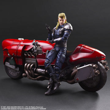 FINAL FANTASY VII REMAKE PLAY ARTS KAI - ROCHE & MOTORCYCLE SET