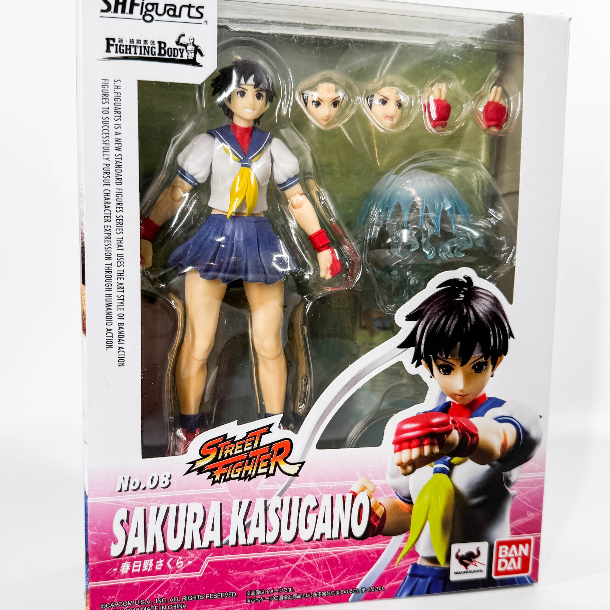 S.H.Figuarts - Street Fighter - Sakura Kasugano
