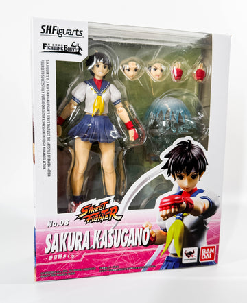 S.H.Figuarts - Street Fighter - Sakura Kasugano