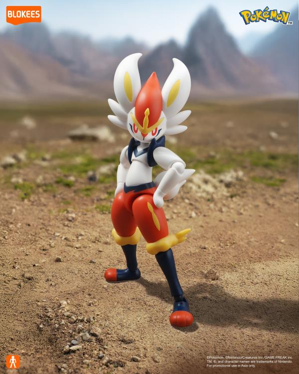 Blokees Pokémon - Classic Class L - Cinderace Model Kit