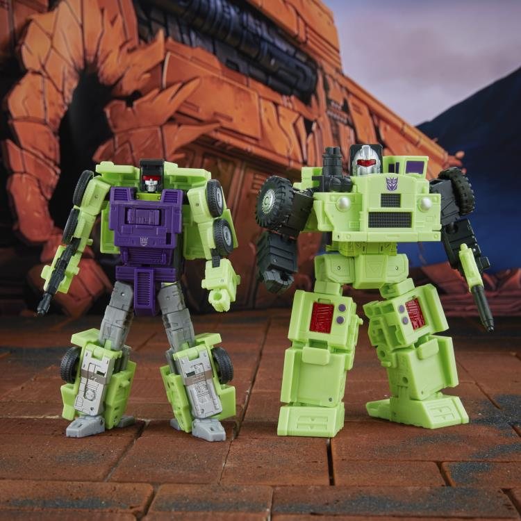 Transformers: The Movie Studio Series 86 Commander Class Constructicons Long Haul & Hook