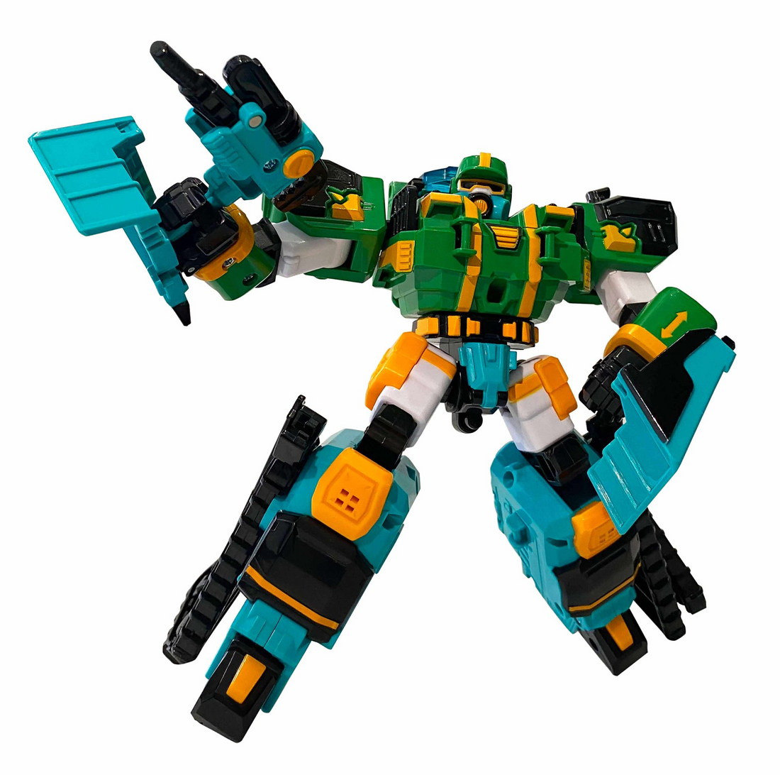 Metal CardBots - Mega Class - Bluster Gale