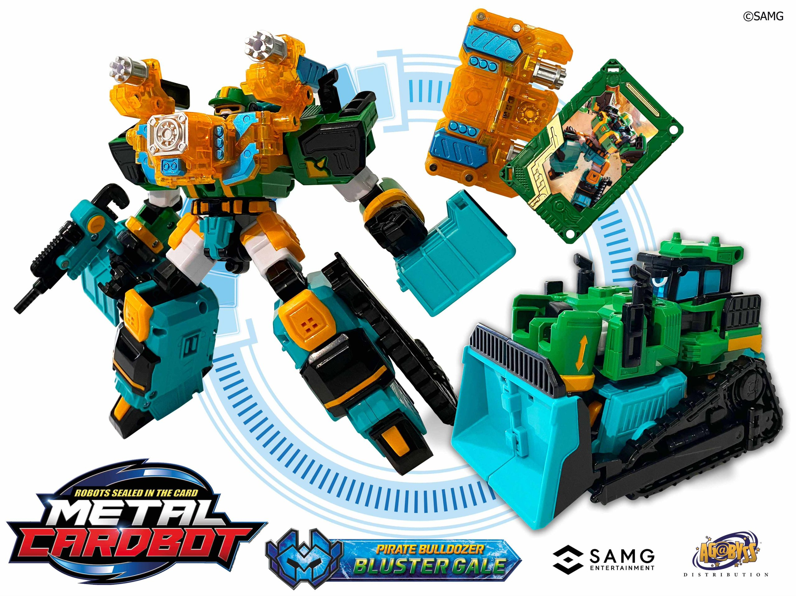 Metal CardBots - Mega Class - Bluster Gale