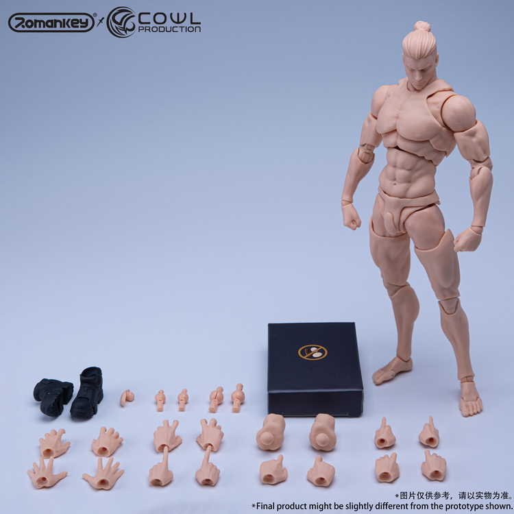 Romankey x COWL 1/12 Super Movable Male Body