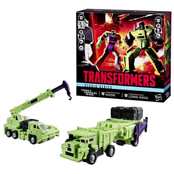 Transformers: The Movie Studio Series 86 Commander Class Constructicons Long Haul & Hook