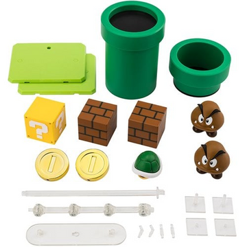 S.H.Figuarts - Super Mario - Super Mario Brothers Playset