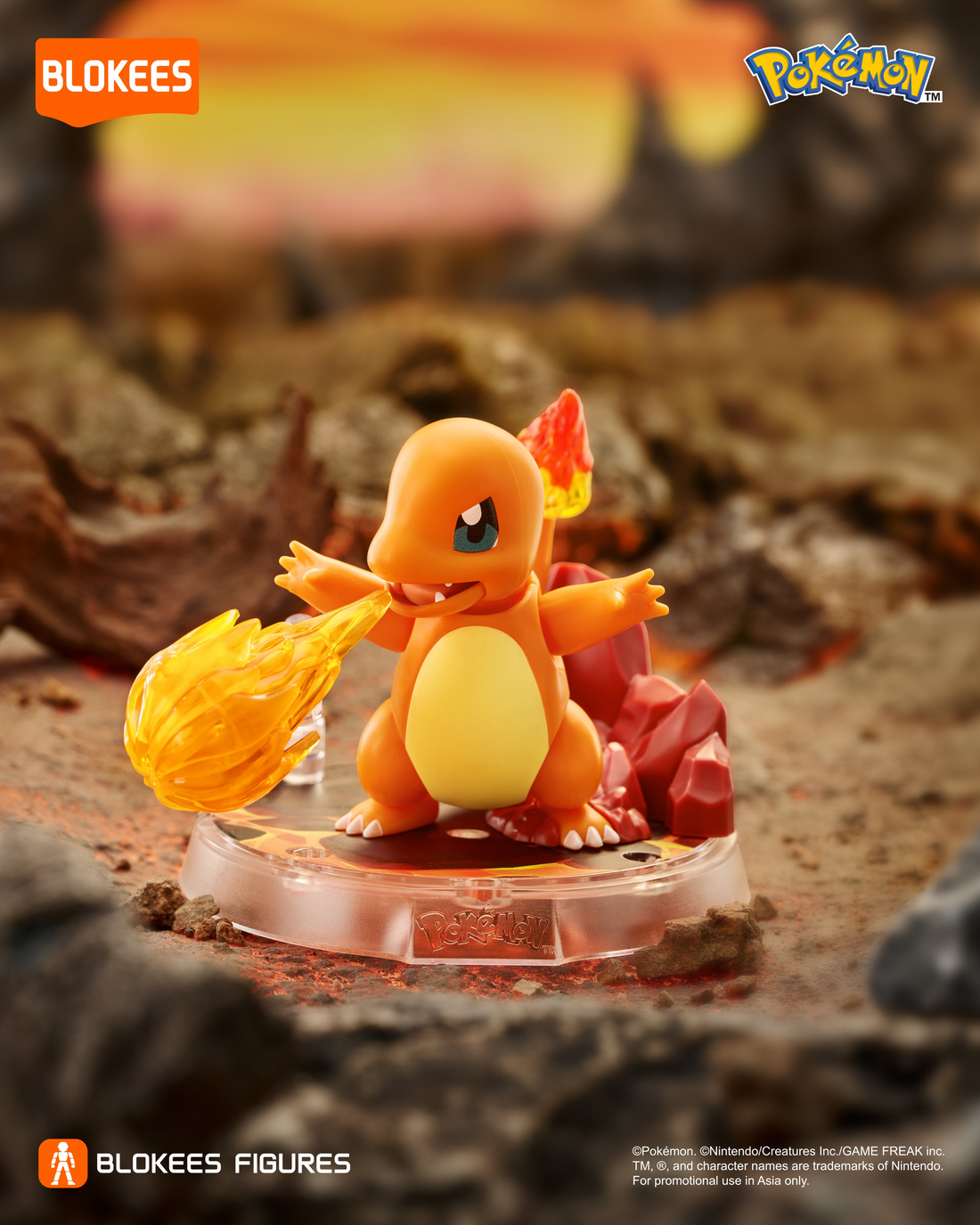 Blokees Pokémon - Classic Class S - Charmander Model Kit