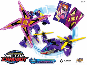 Metal CardBots - Stealth Class - Shadow X